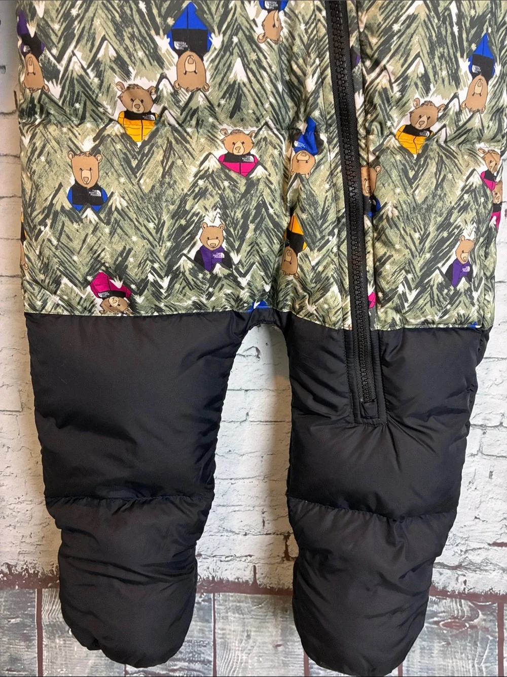 The North Face Baby Snowsuit North Face 1996 Retro Nupste Thyme Nupste Forest